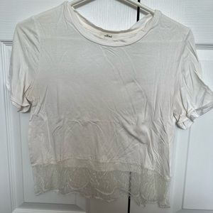 Wilfred t-shirt with lace trim